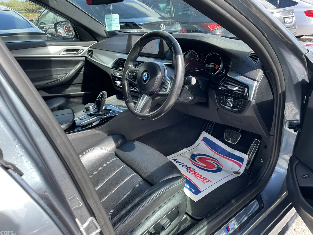 BMW 5-Series Saloon, Diesel, 2018, Blue