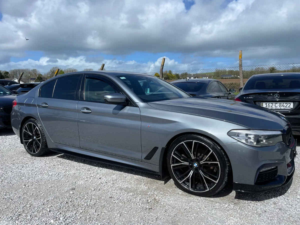 BMW 5-Series Saloon, Diesel, 2018, Blue