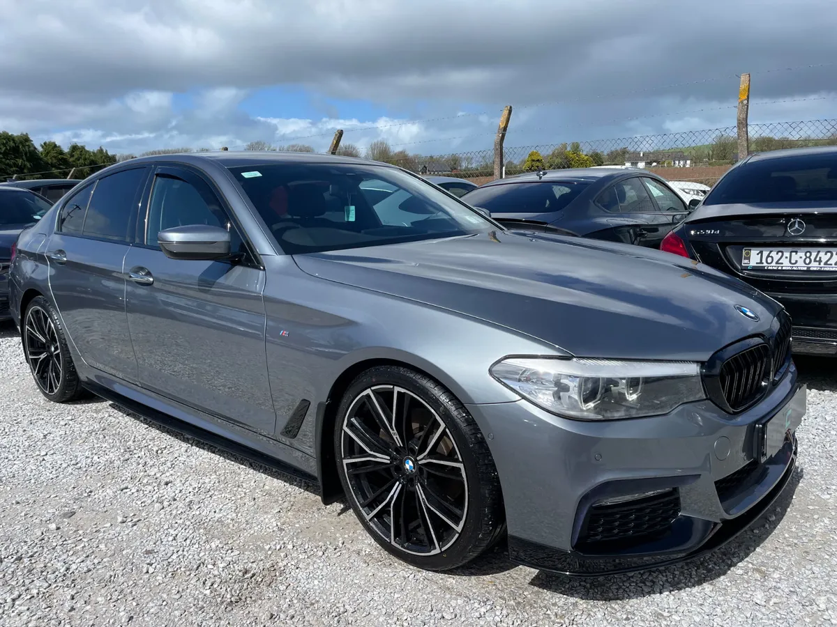 BMW 5-Series Saloon, Diesel, 2018, Blue
