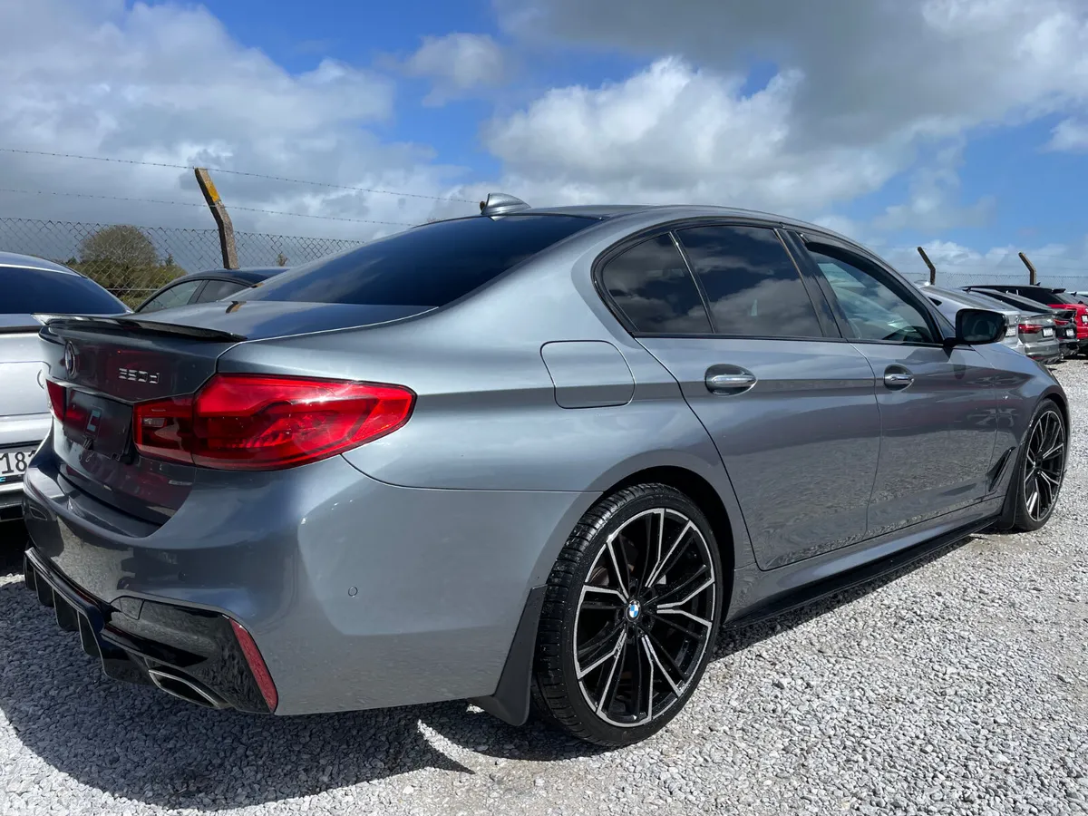 BMW 5-Series Saloon, Diesel, 2018, Blue