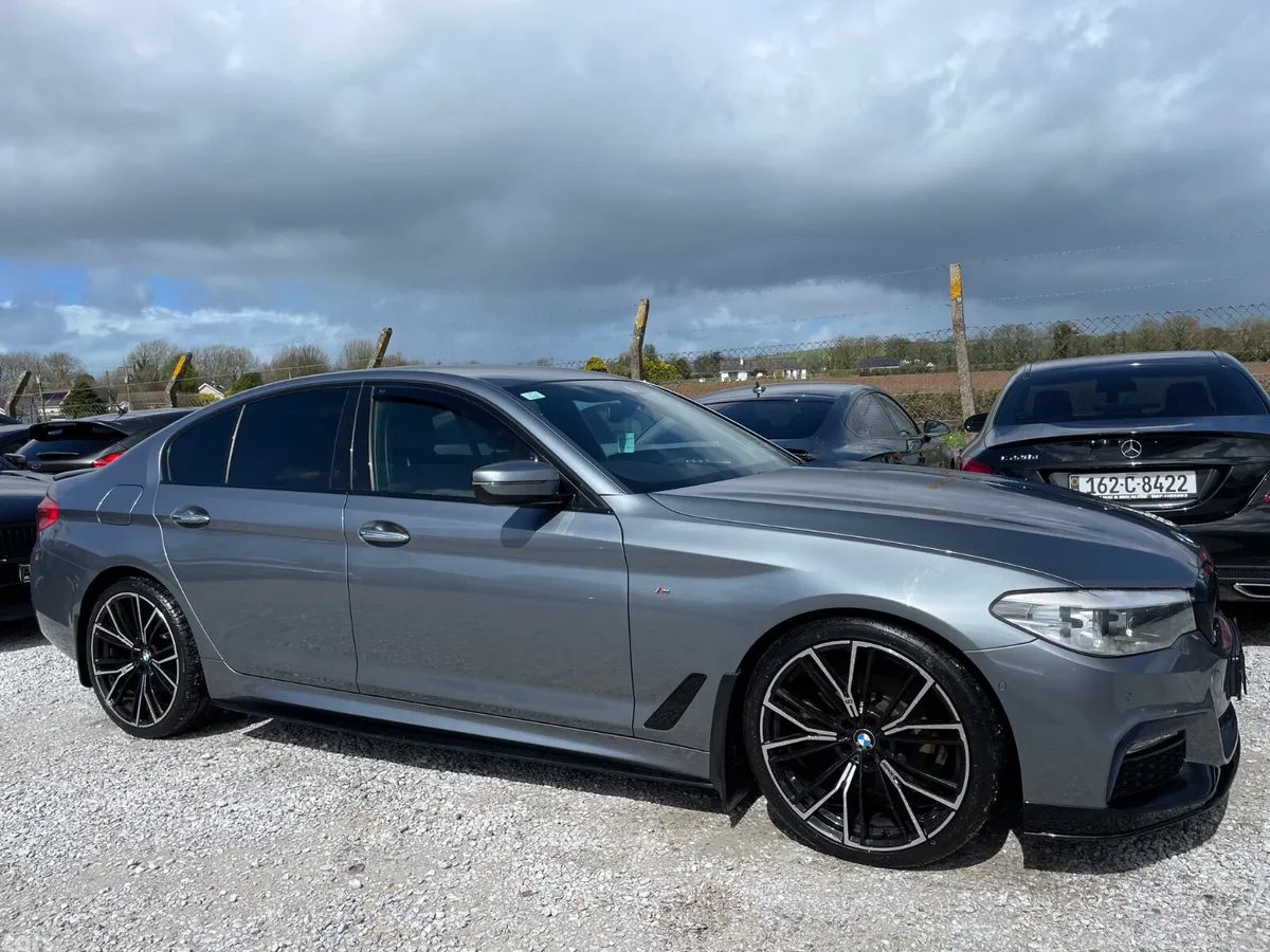 BMW 5-Series Saloon, Diesel, 2018, Blue