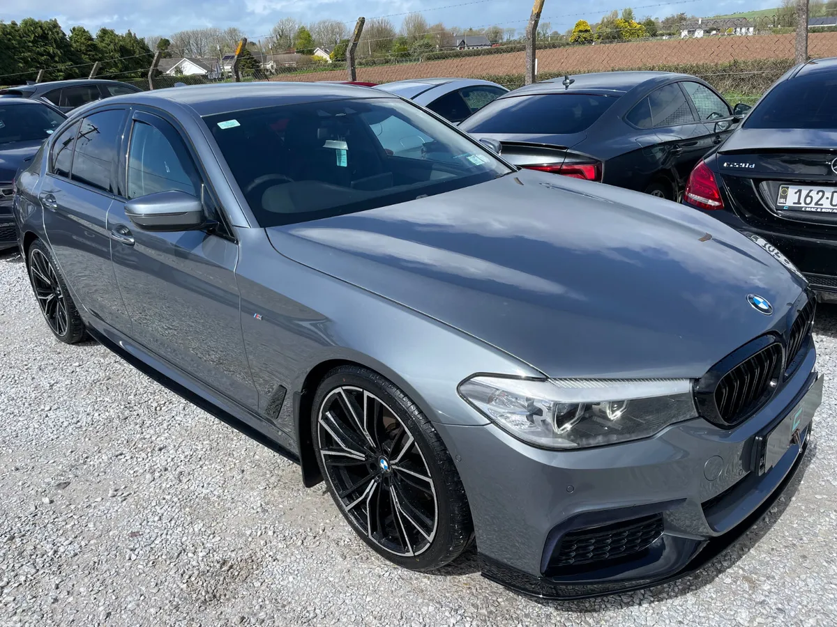 BMW 5-Series Saloon, Diesel, 2018, Blue