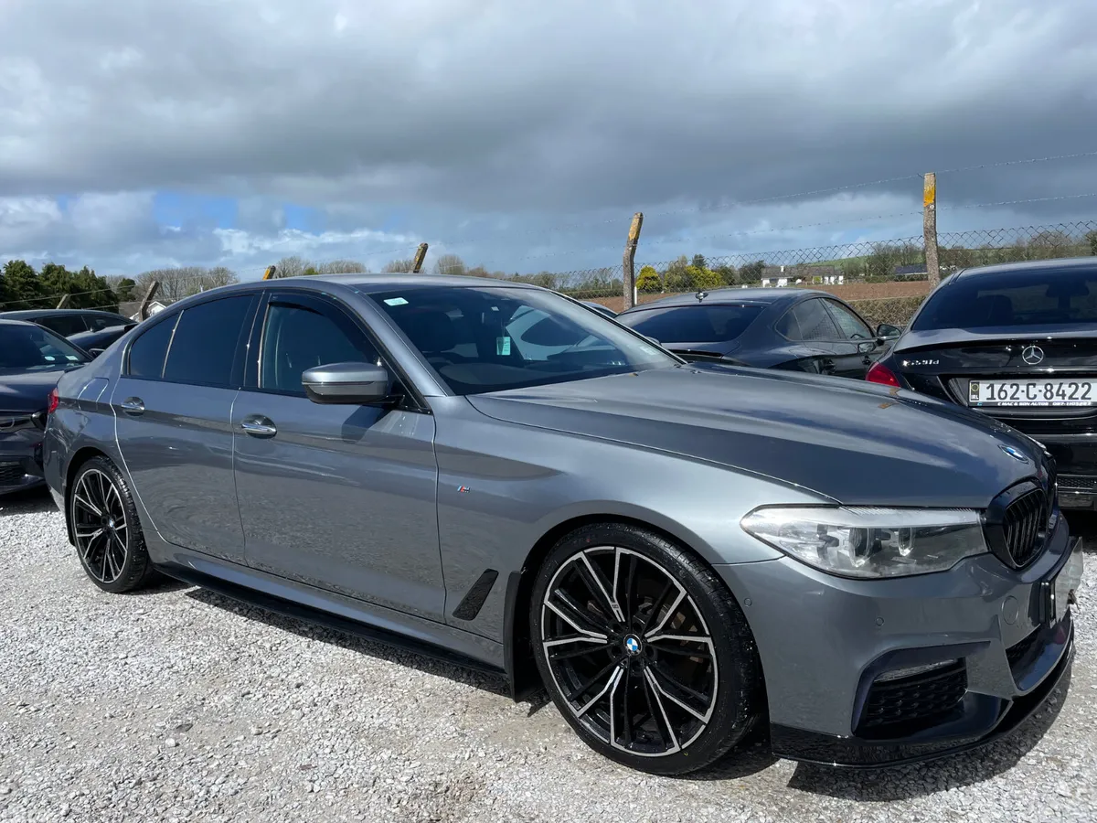 BMW 5-Series Saloon, Diesel, 2018, Blue