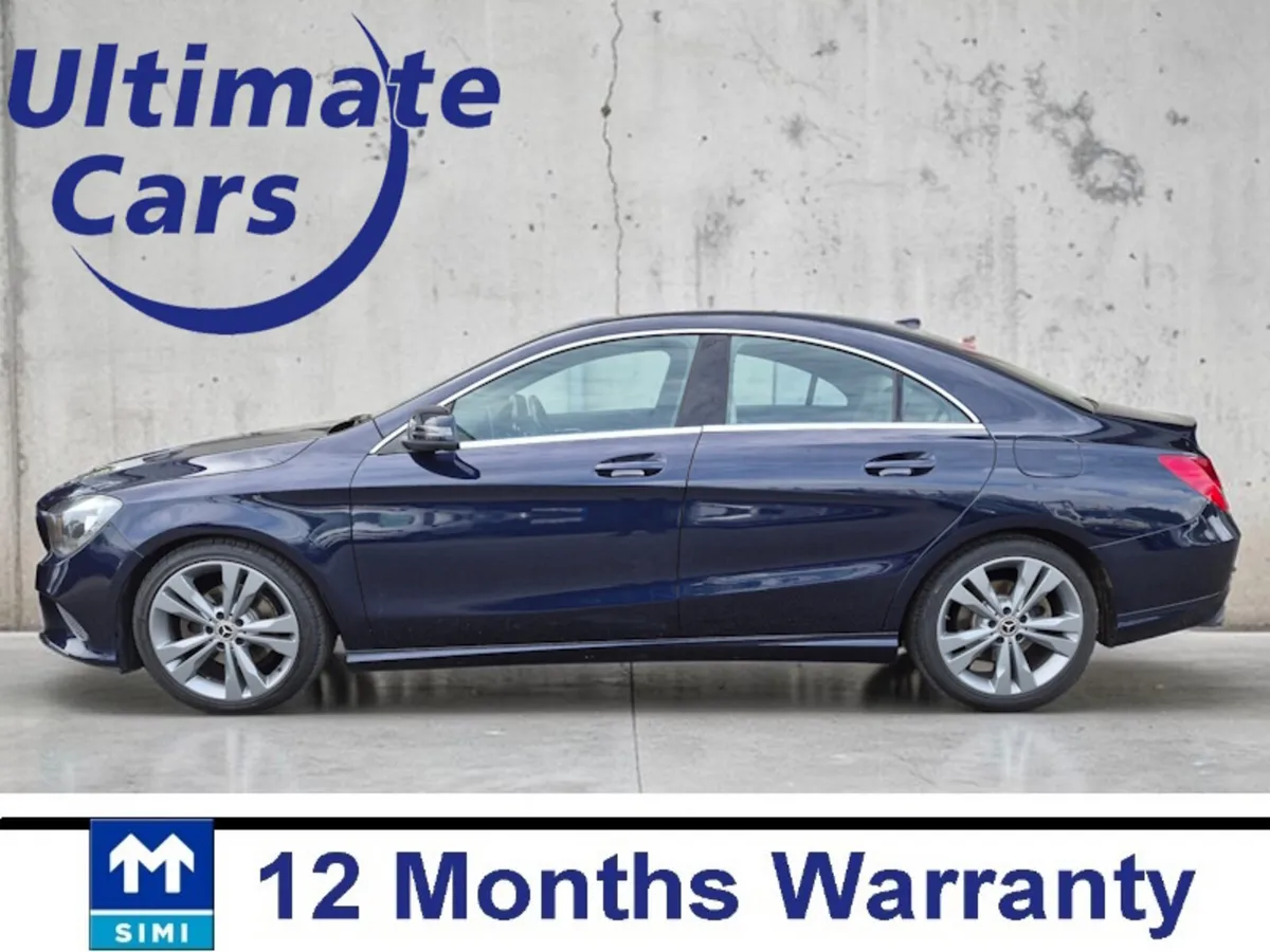 Mercedes-Benz CLA Saloon, Petrol, 2018, Blue
