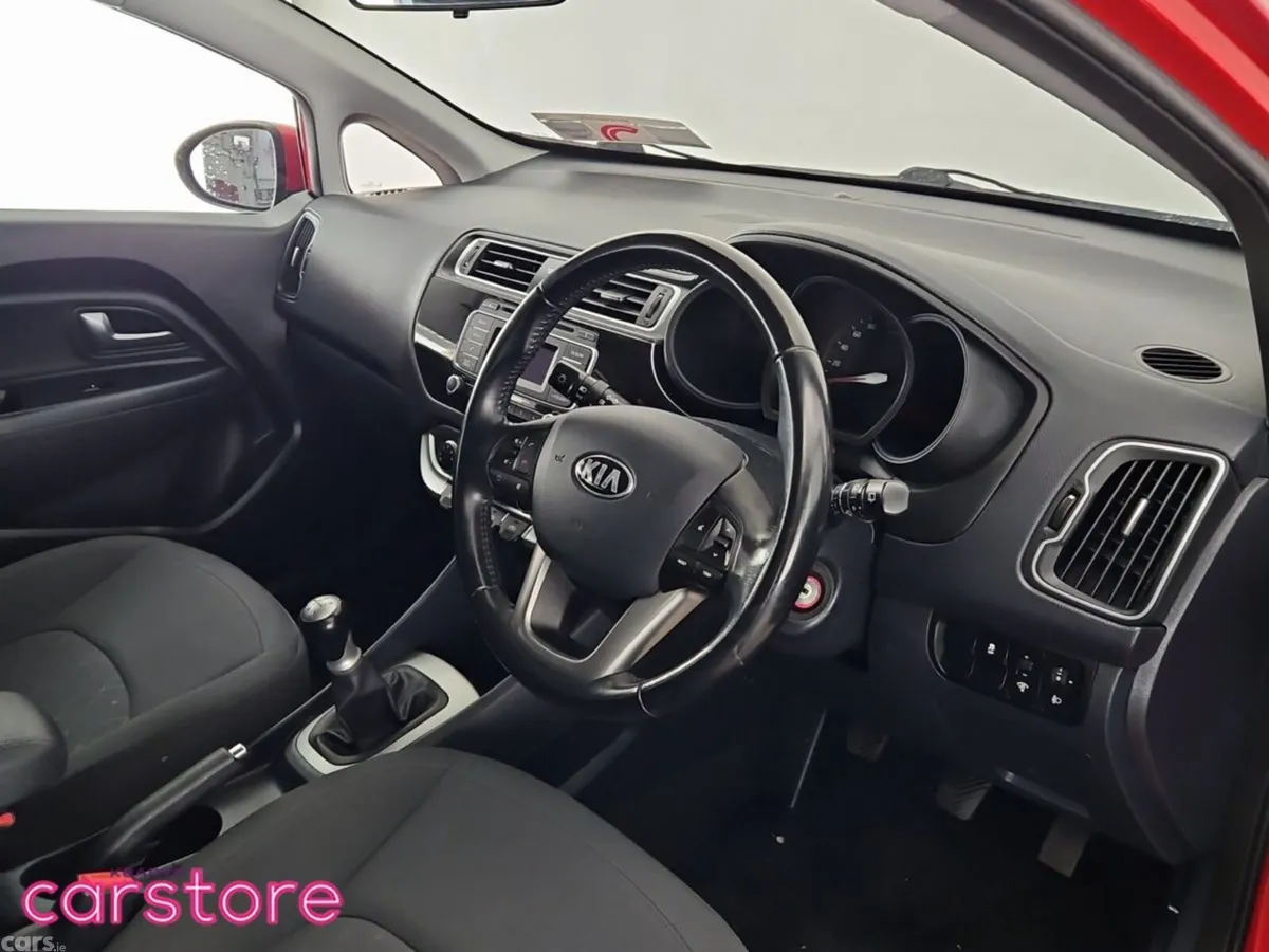 Kia Rio Hatchback, Petrol, 2017, Red