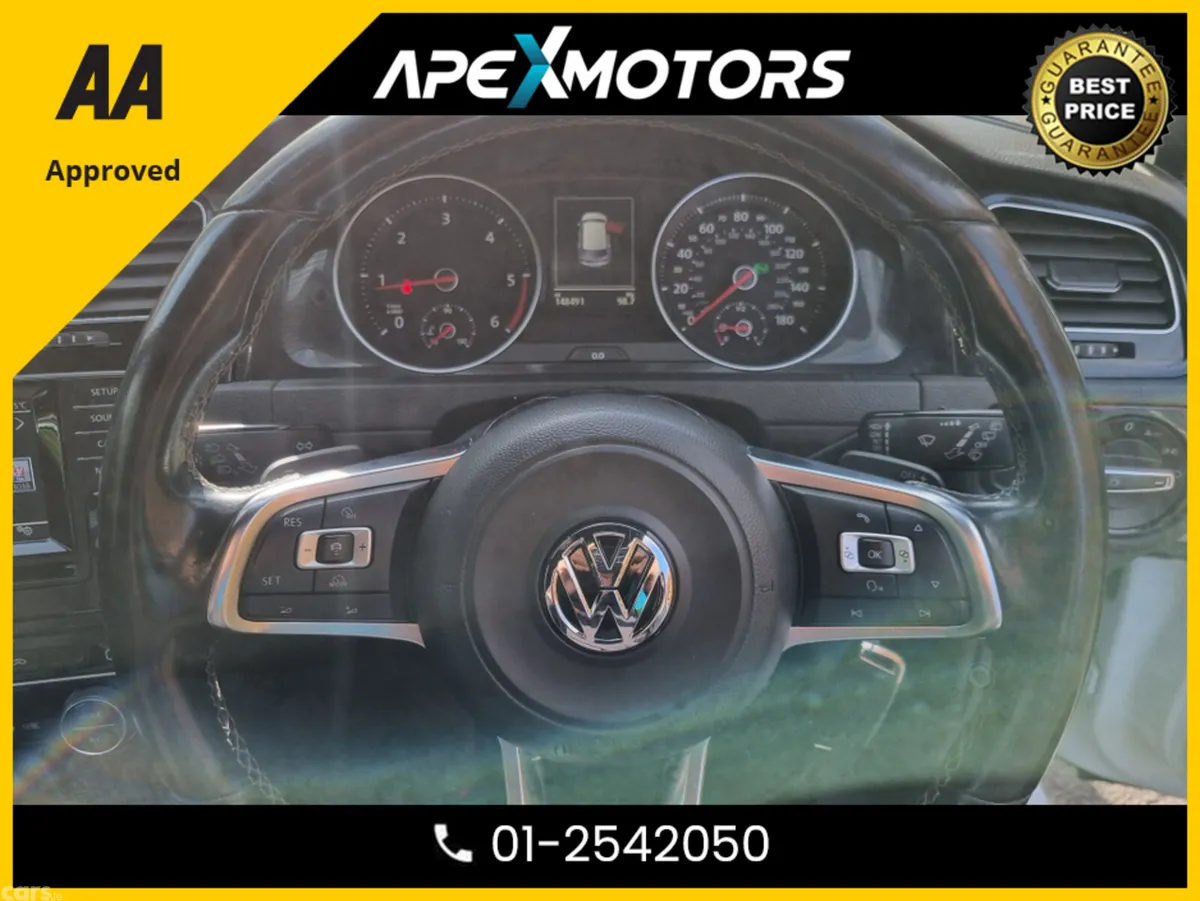 Volkswagen Golf Hatchback, Diesel, 2015, White