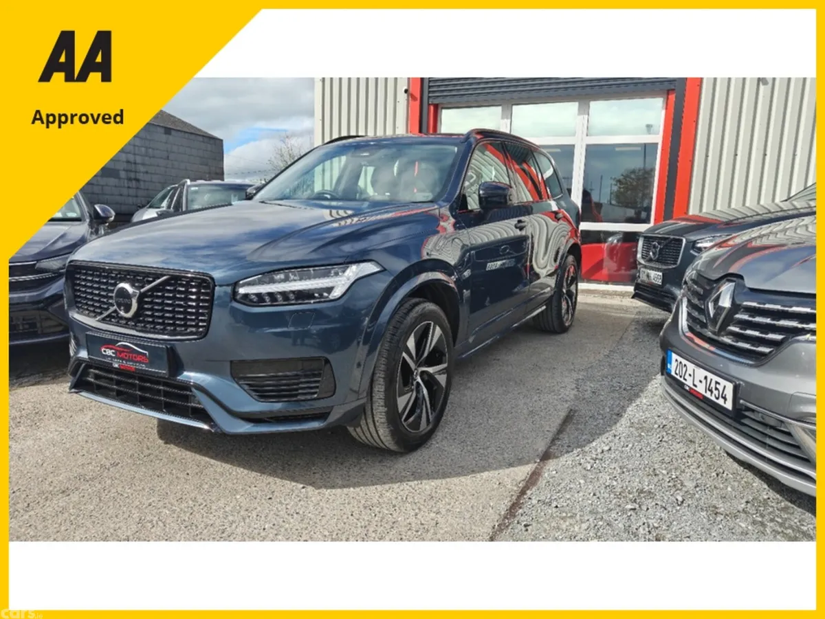 Volvo XC90 SUV, Petrol Plug-in Hybrid, 2023, Blue