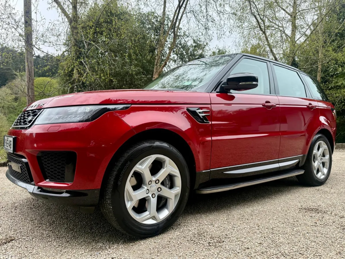 Land Rover Range Rover Sport SUV, Petrol Plug-in Hybrid, 2019, Red
