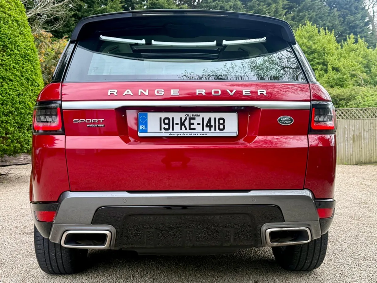 Land Rover Range Rover Sport SUV, Petrol Plug-in Hybrid, 2019, Red
