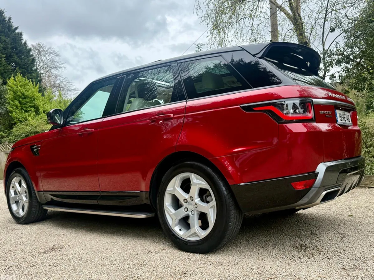 Land Rover Range Rover Sport SUV, Petrol Plug-in Hybrid, 2019, Red