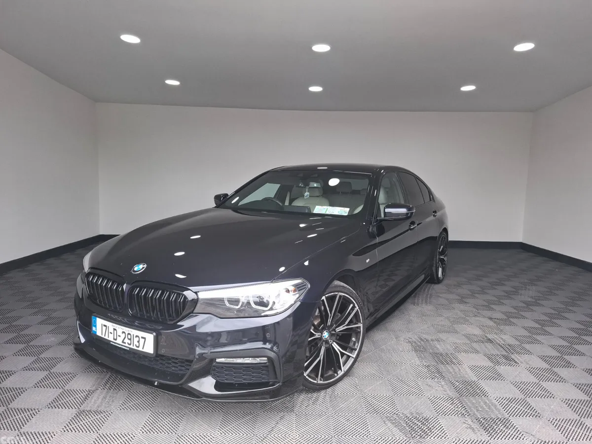 BMW 5-Series Saloon, Diesel, 2017, Black