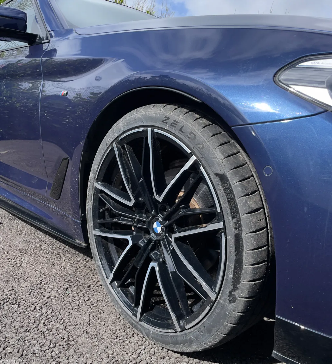 BMW 5-Series Saloon, Diesel, 2020, Blue