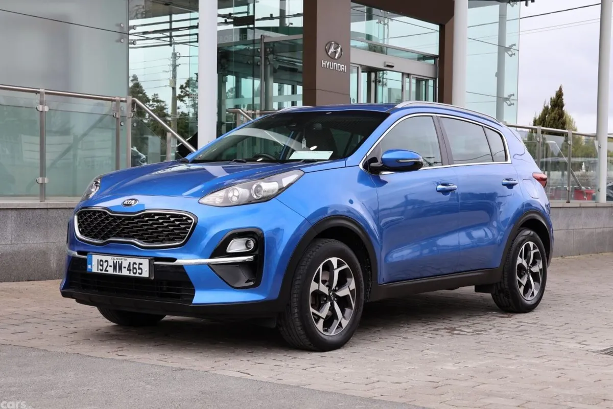 Kia Sportage SUV, Diesel, 2019, Blue