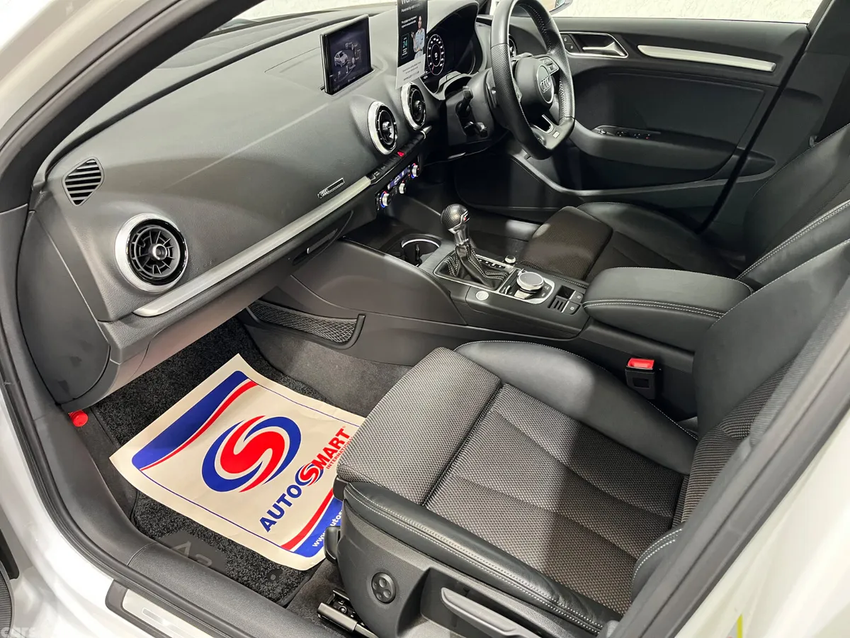 Audi A3 Saloon, Petrol, 2019, White