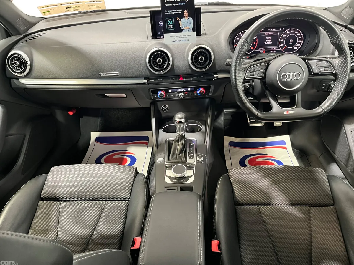 Audi A3 Saloon, Petrol, 2019, White