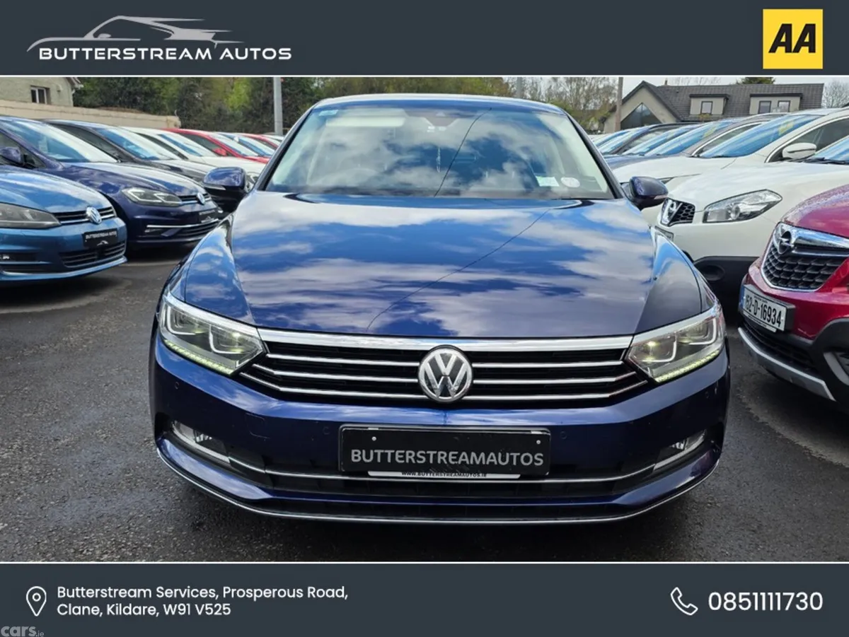 Volkswagen Passat Saloon, Diesel, 2018, Blue