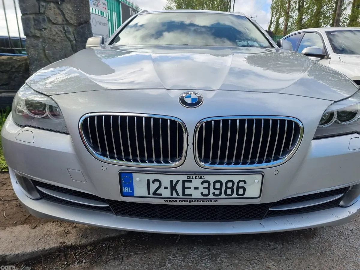 BMW 5-Series Estate, Diesel, 2012, Silver