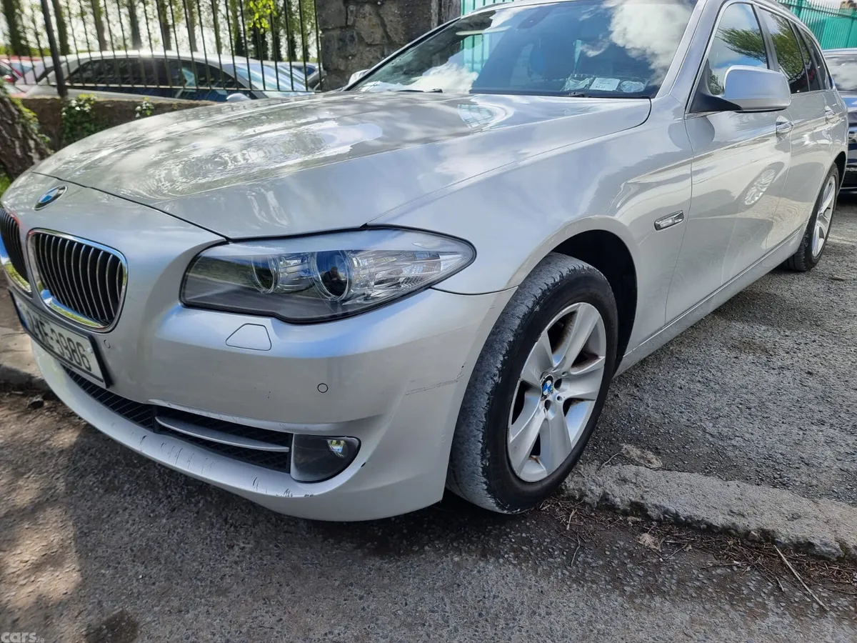 BMW 5-Series Estate, Diesel, 2012, Silver