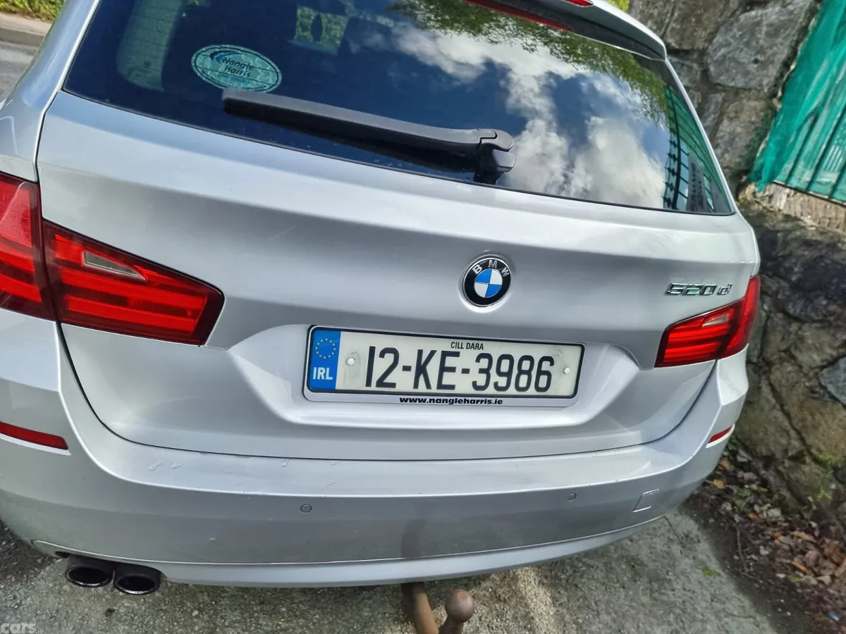 BMW 5-Series Estate, Diesel, 2012, Silver