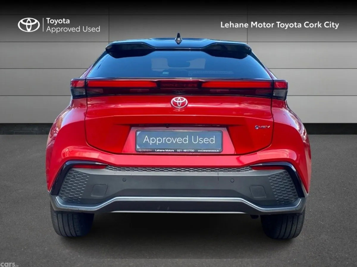 Toyota C-HR SUV, Petrol Hybrid, 2024, Red
