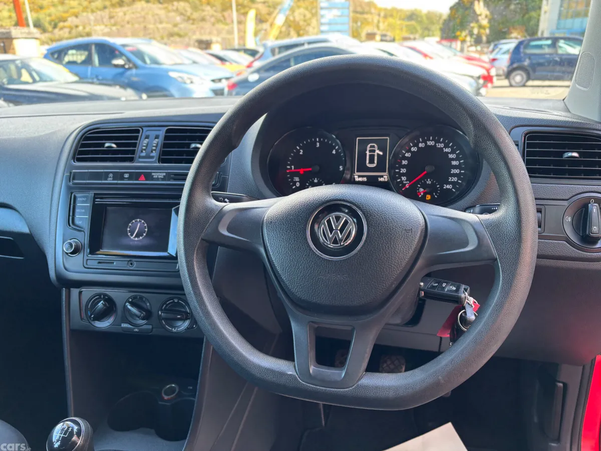 Volkswagen Polo Hatchback, Diesel, 2014, Red