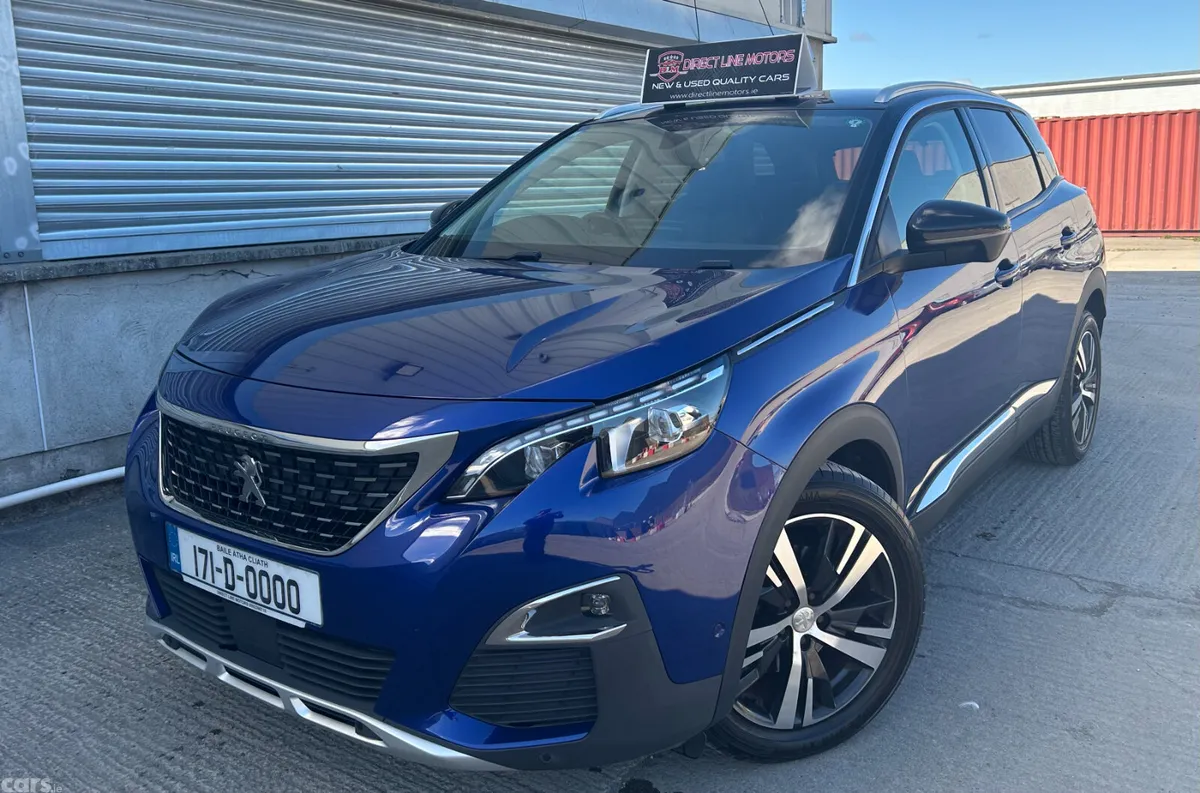 Peugeot 3008 SUV, Petrol, 2017, Blue