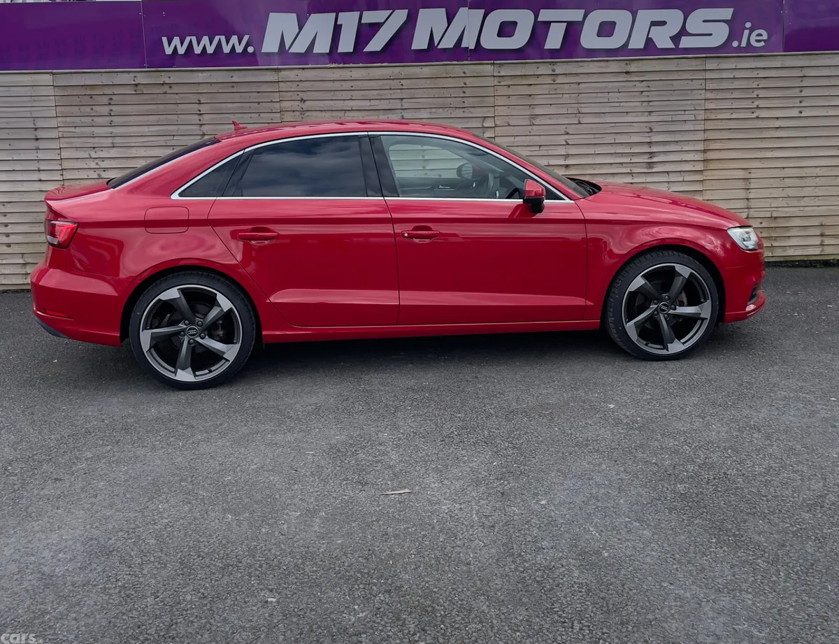 Audi A3 Saloon, Petrol, 2019, Red