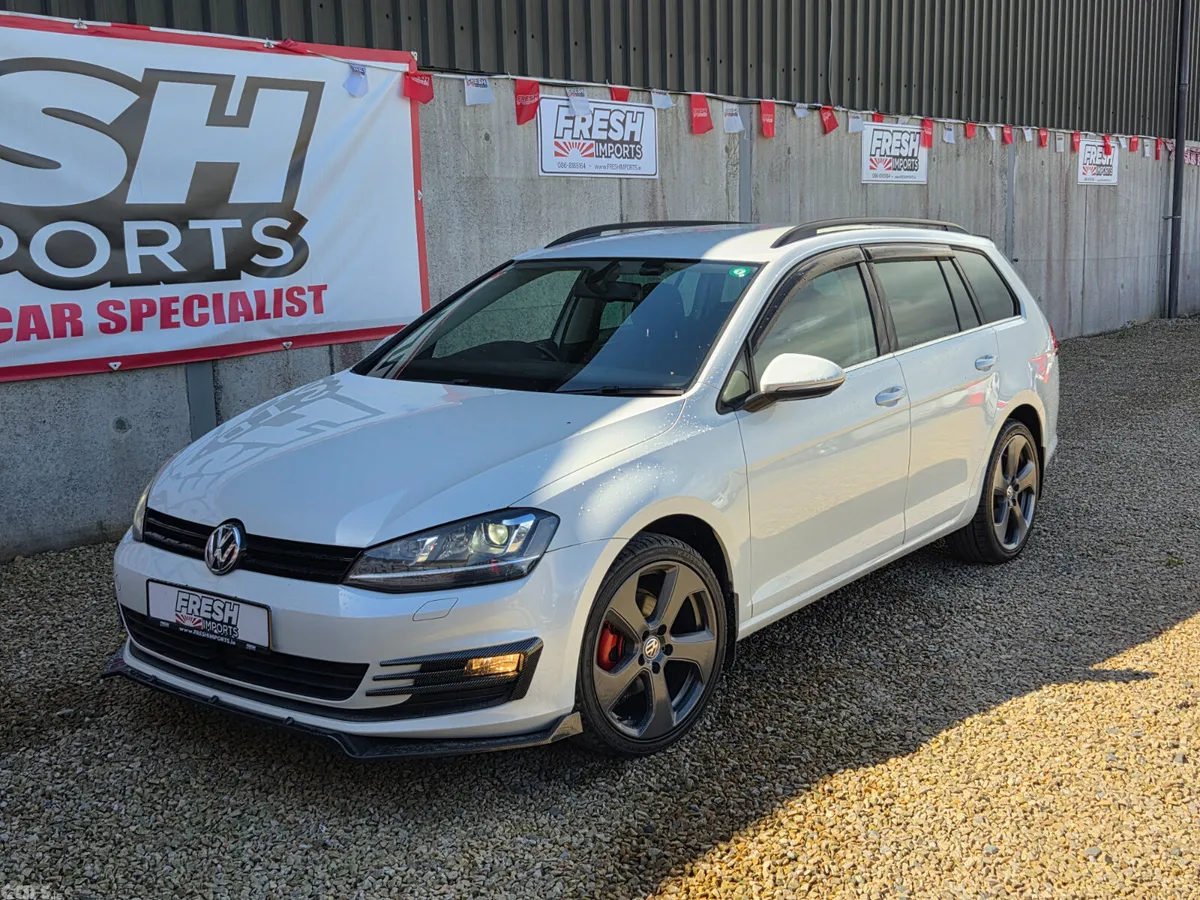 Volkswagen Golf Estate, Petrol, 2015, White