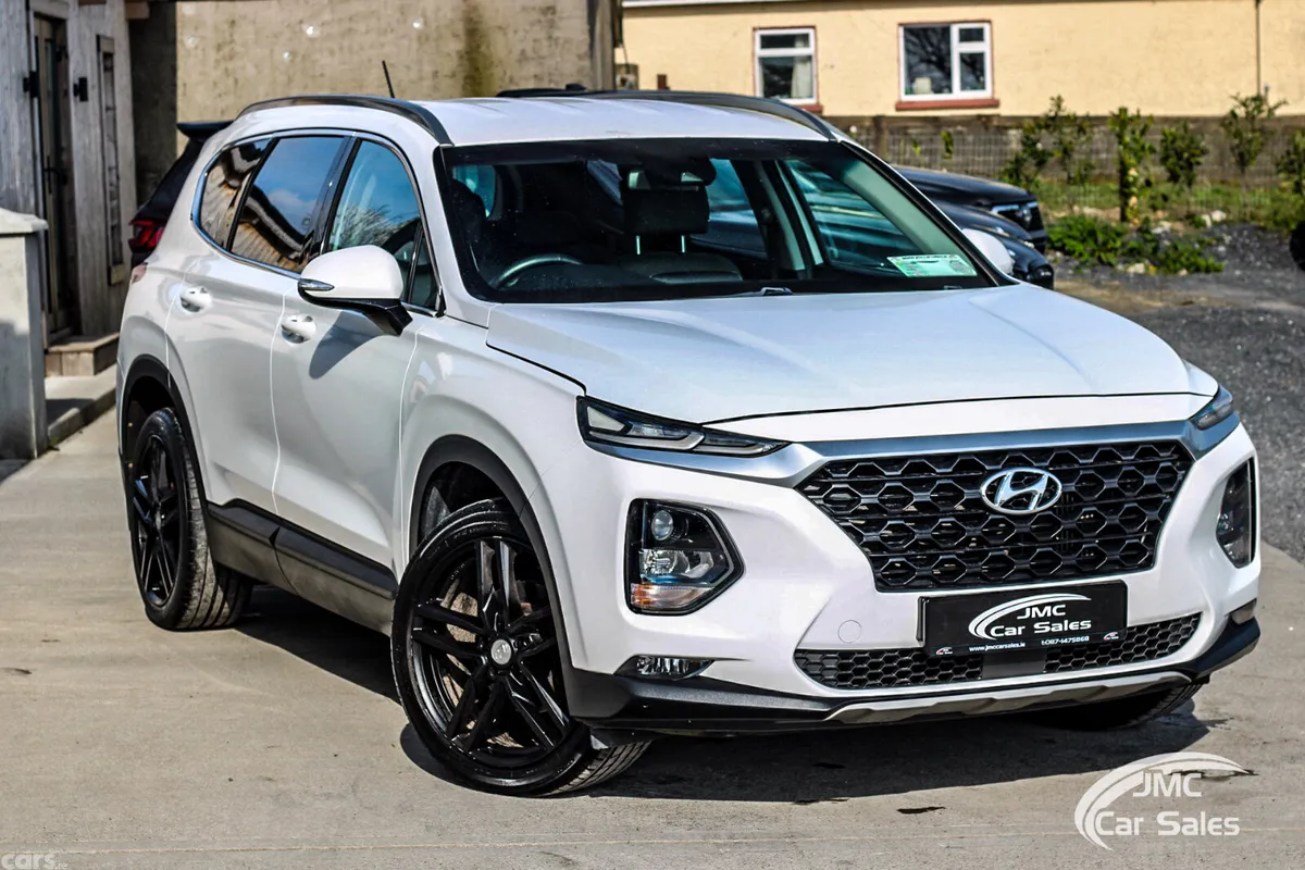 Hyundai Santa Fe SUV, Diesel, 2019, White