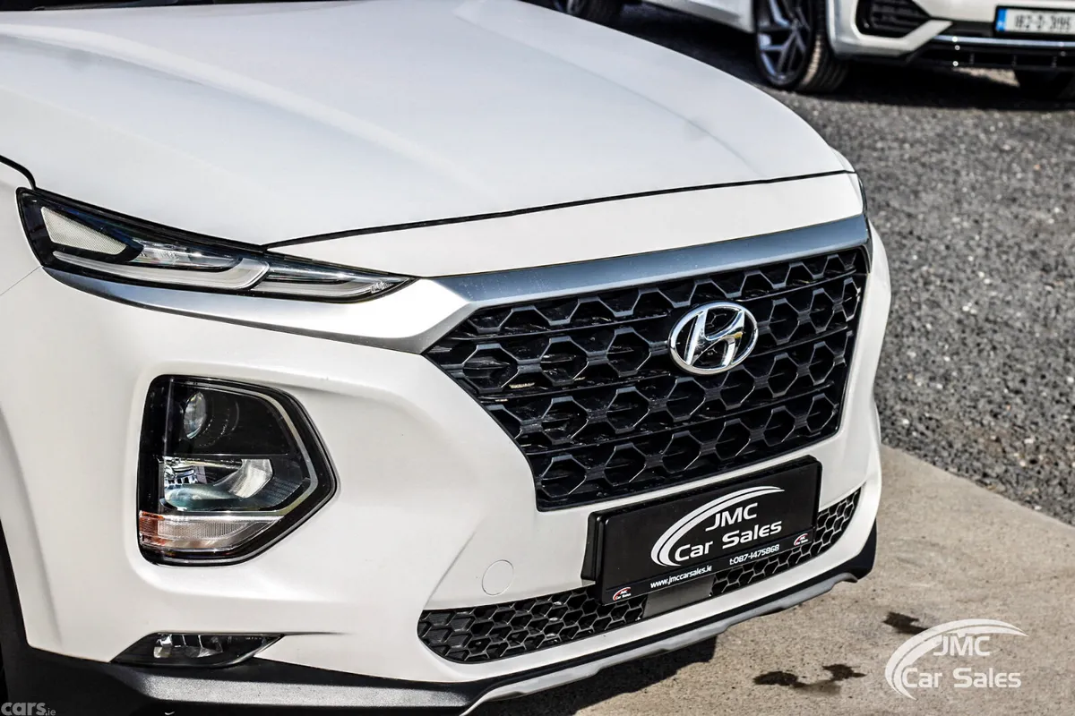 Hyundai Santa Fe SUV, Diesel, 2019, White
