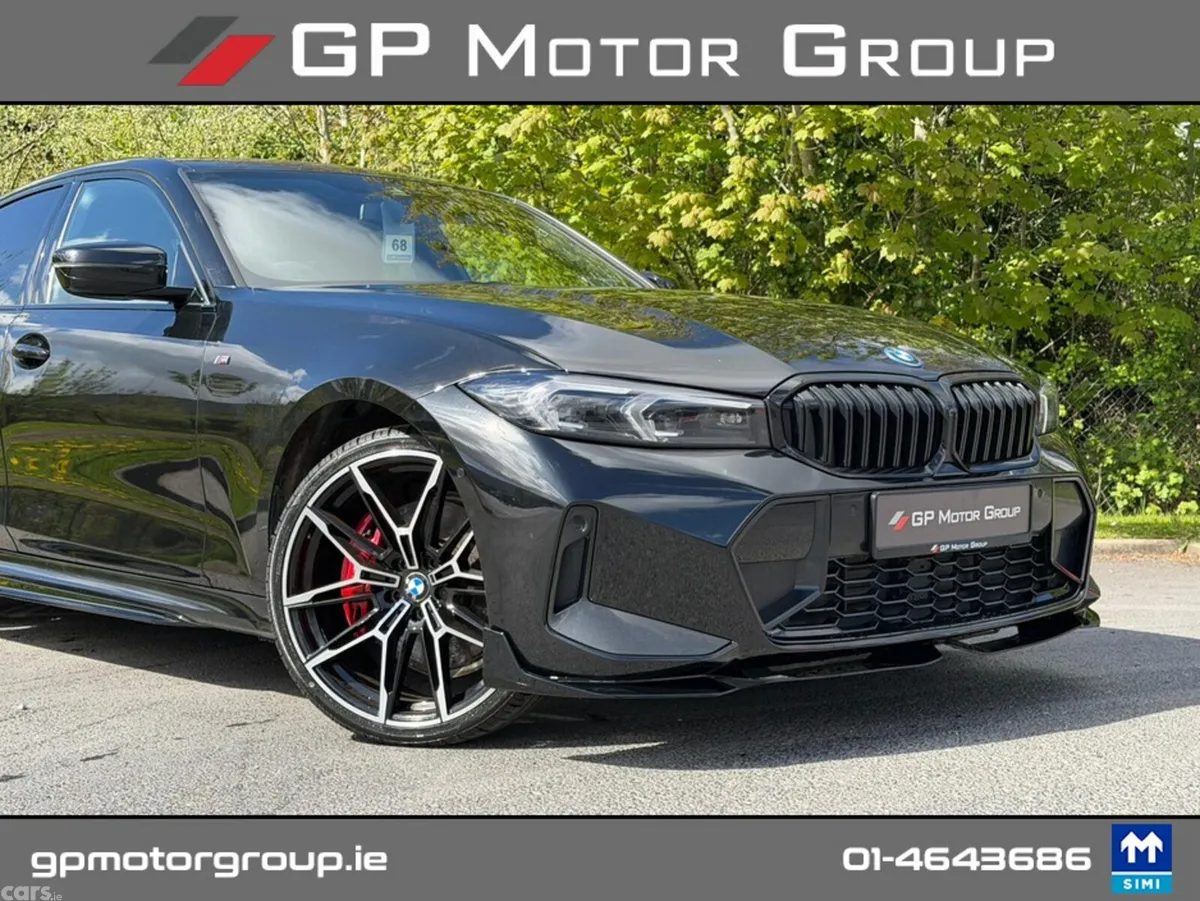 BMW 3-Series Saloon, Petrol Plug-in Hybrid, 2024, Black
