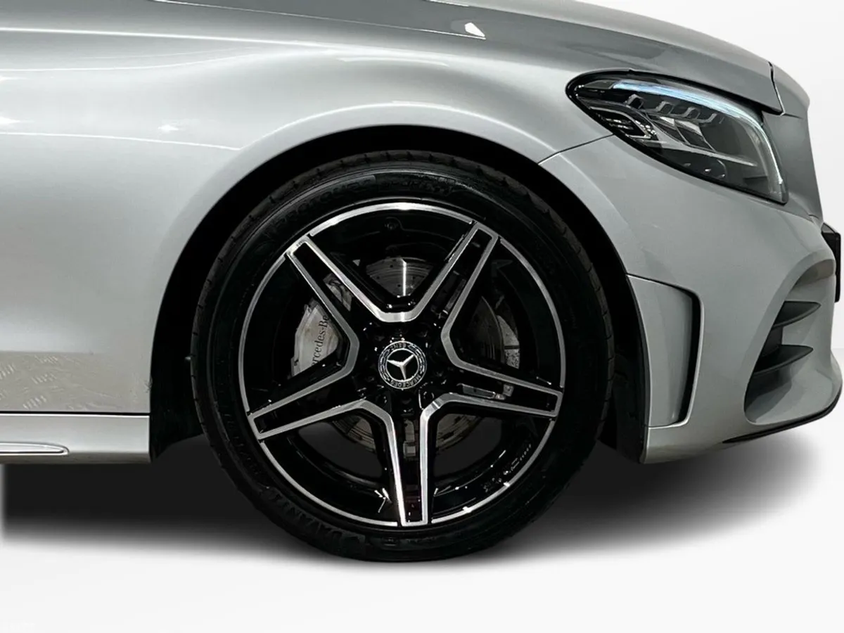 Mercedes-Benz C-Class Saloon, Petrol Hybrid, 2019, Silver