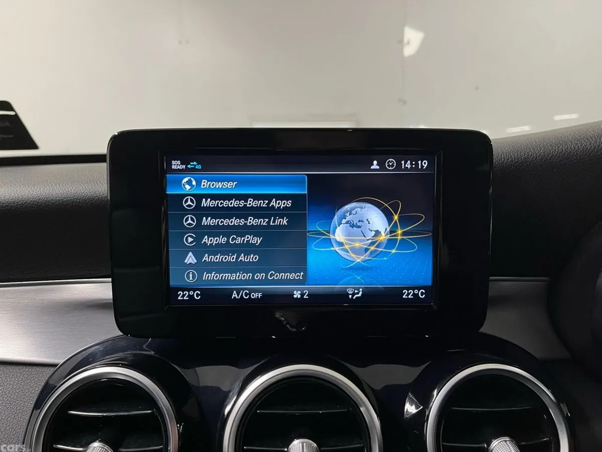 Mercedes-Benz C-Class Saloon, Petrol Hybrid, 2019, Silver