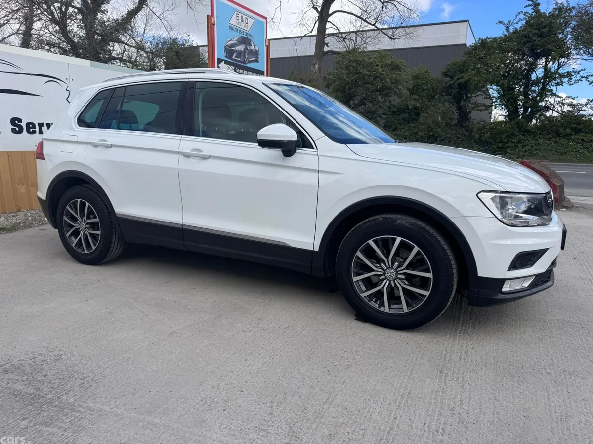 Volkswagen Tiguan SUV, Diesel, 2017, White
