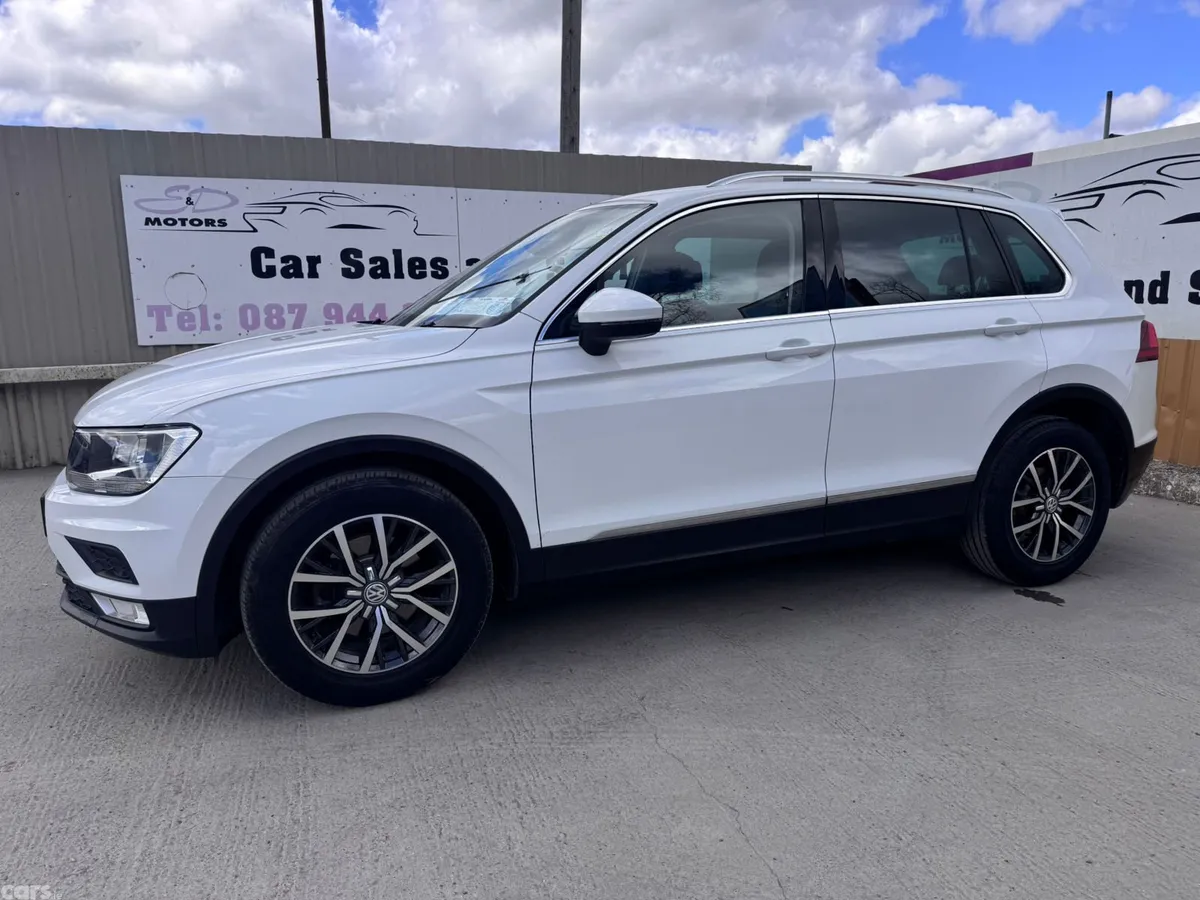 Volkswagen Tiguan SUV, Diesel, 2017, White