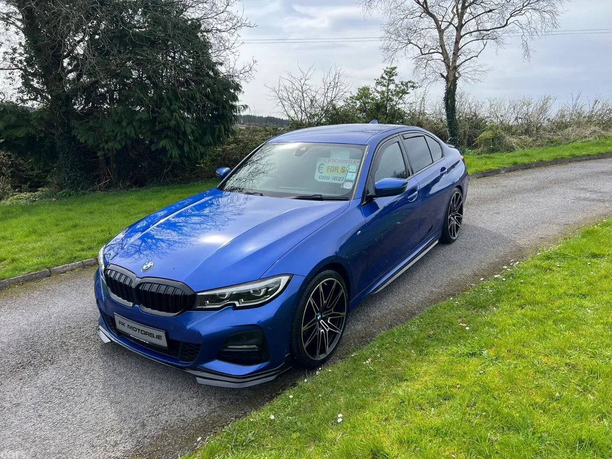 BMW 3-Series Saloon, Diesel, 2019, Blue