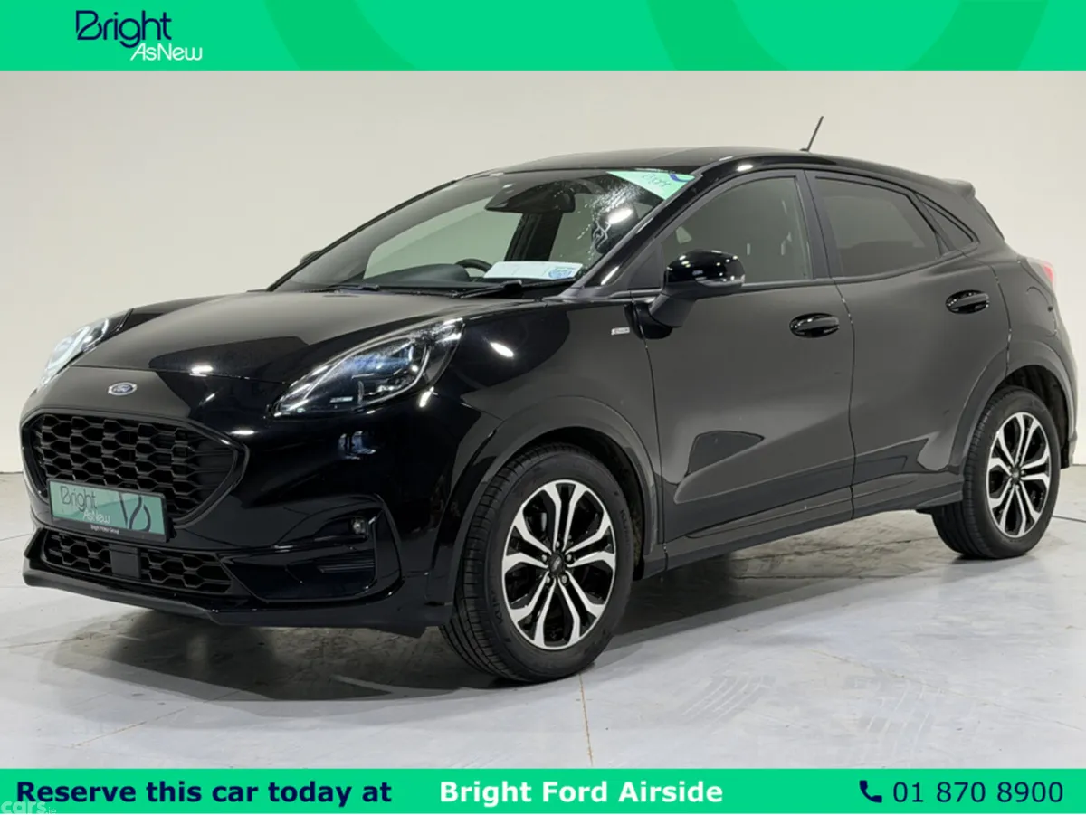 Ford Puma MPV, Petrol Hybrid, 2023, Black