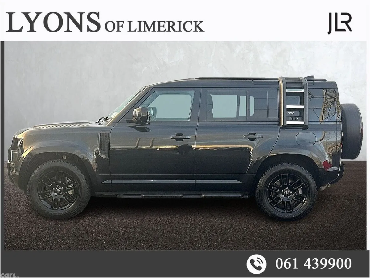 Land Rover Defender SUV, Petrol Plug-in Hybrid, 2023, Black