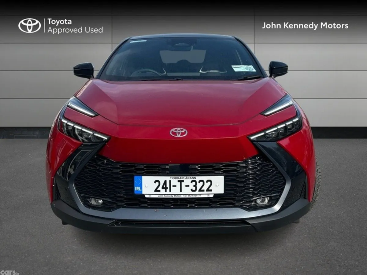 Toyota C-HR SUV, Petrol Hybrid, 2024, Red