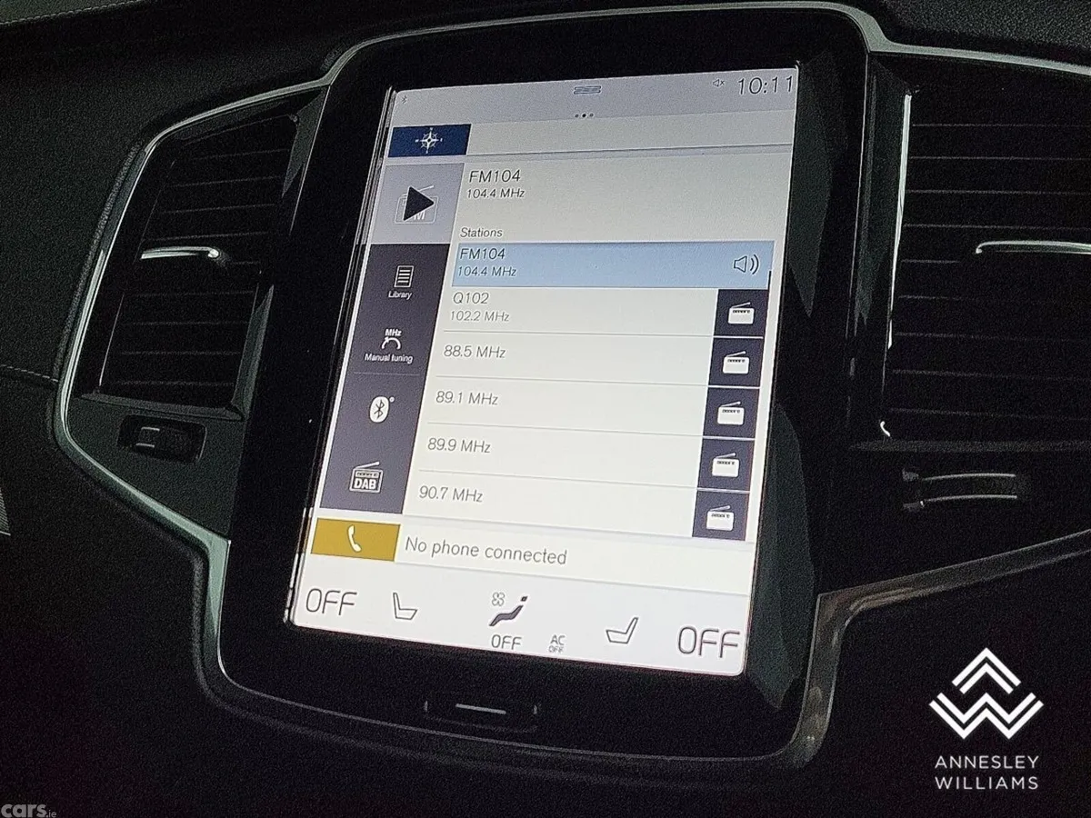 Volvo XC90 SUV, Petrol Plug-in Hybrid, 2021, Black