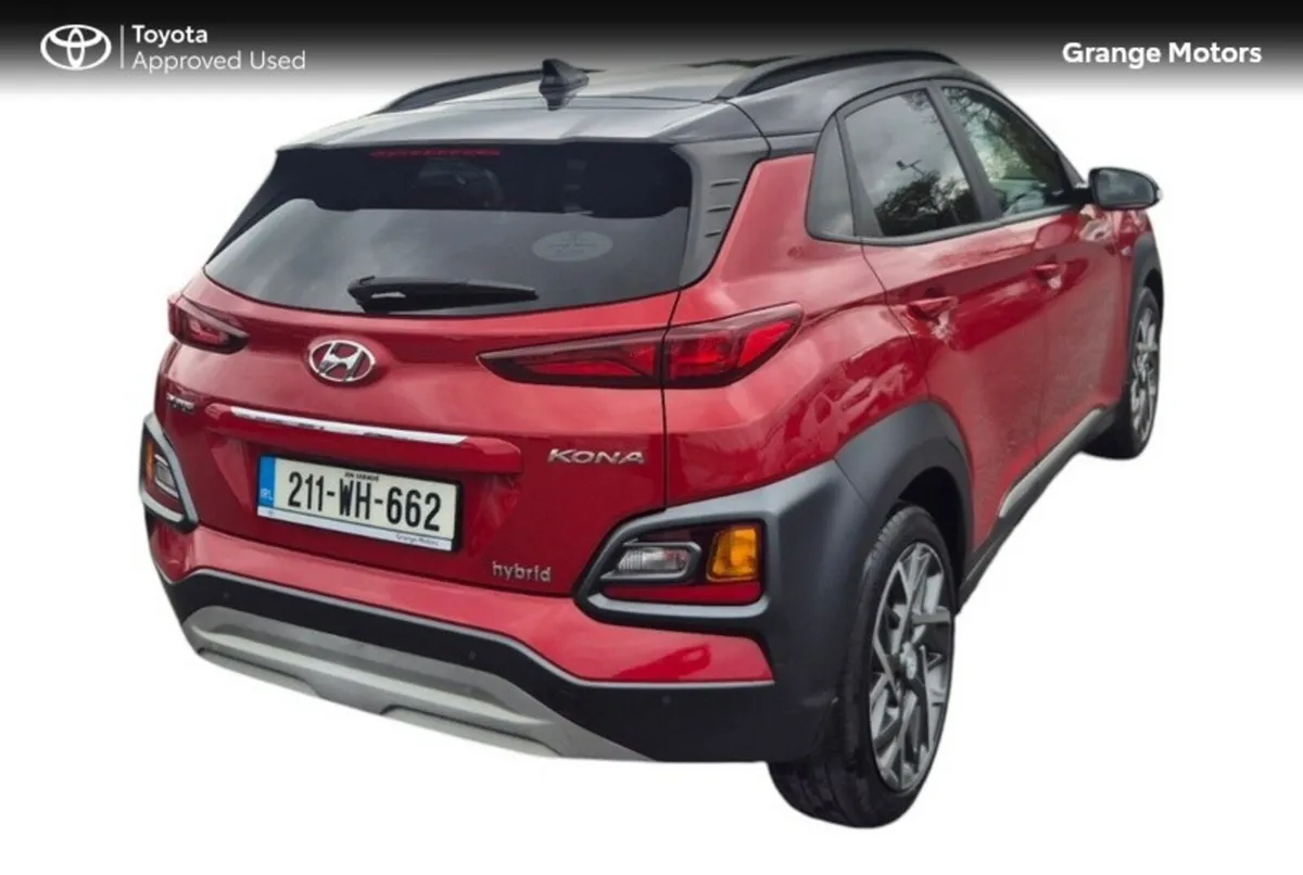 Hyundai KONA MPV, Petrol Hybrid, 2021, Red