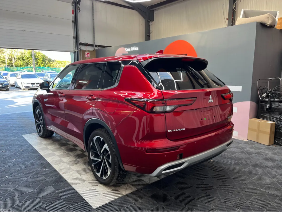 Mitsubishi Outlander SUV, Petrol Plug-in Hybrid, 2024, Red
