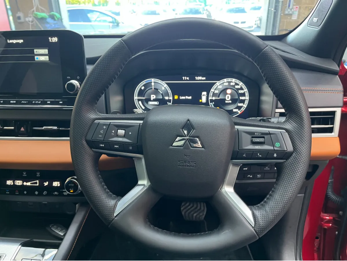 Mitsubishi Outlander SUV, Petrol Plug-in Hybrid, 2024, Red