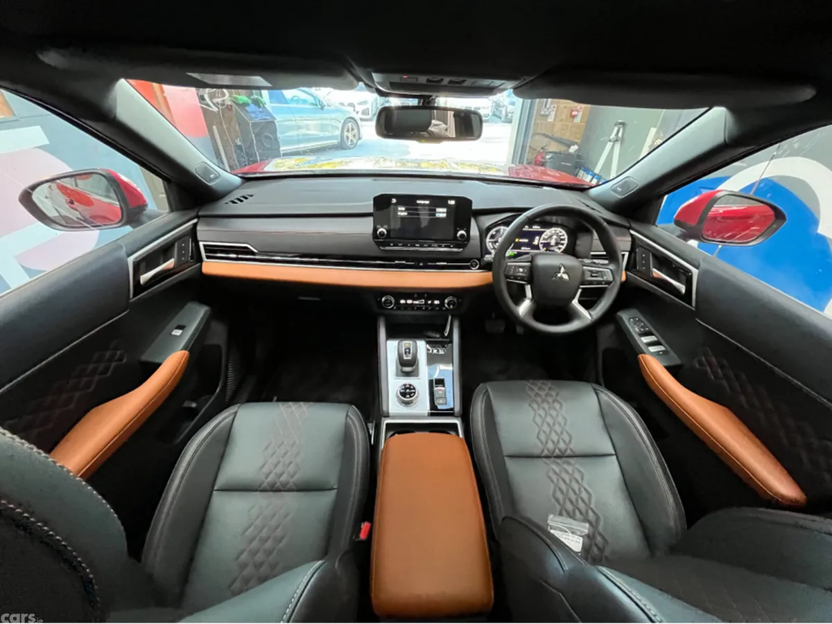 Mitsubishi Outlander SUV, Petrol Plug-in Hybrid, 2024, Red