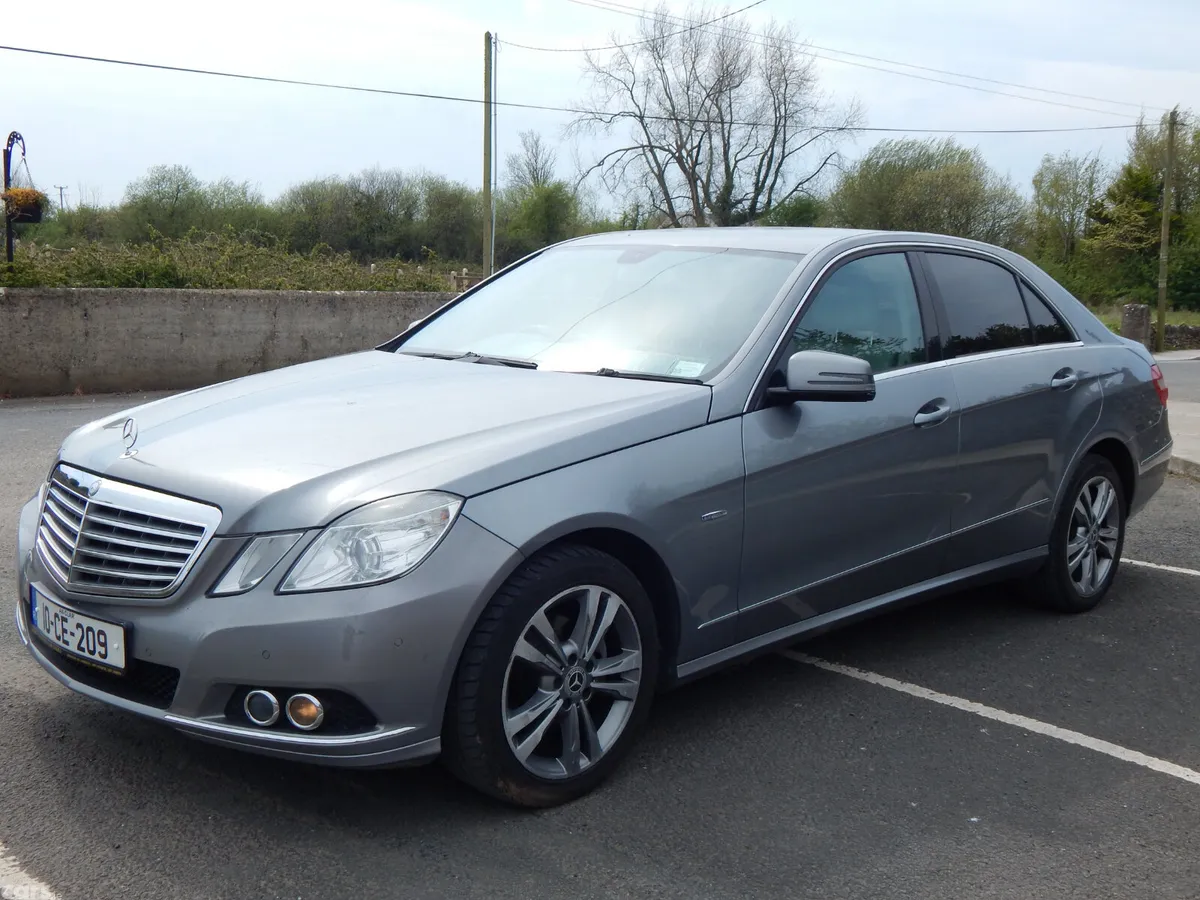 Mercedes-Benz E-Class Saloon, Diesel, 2010, Silver