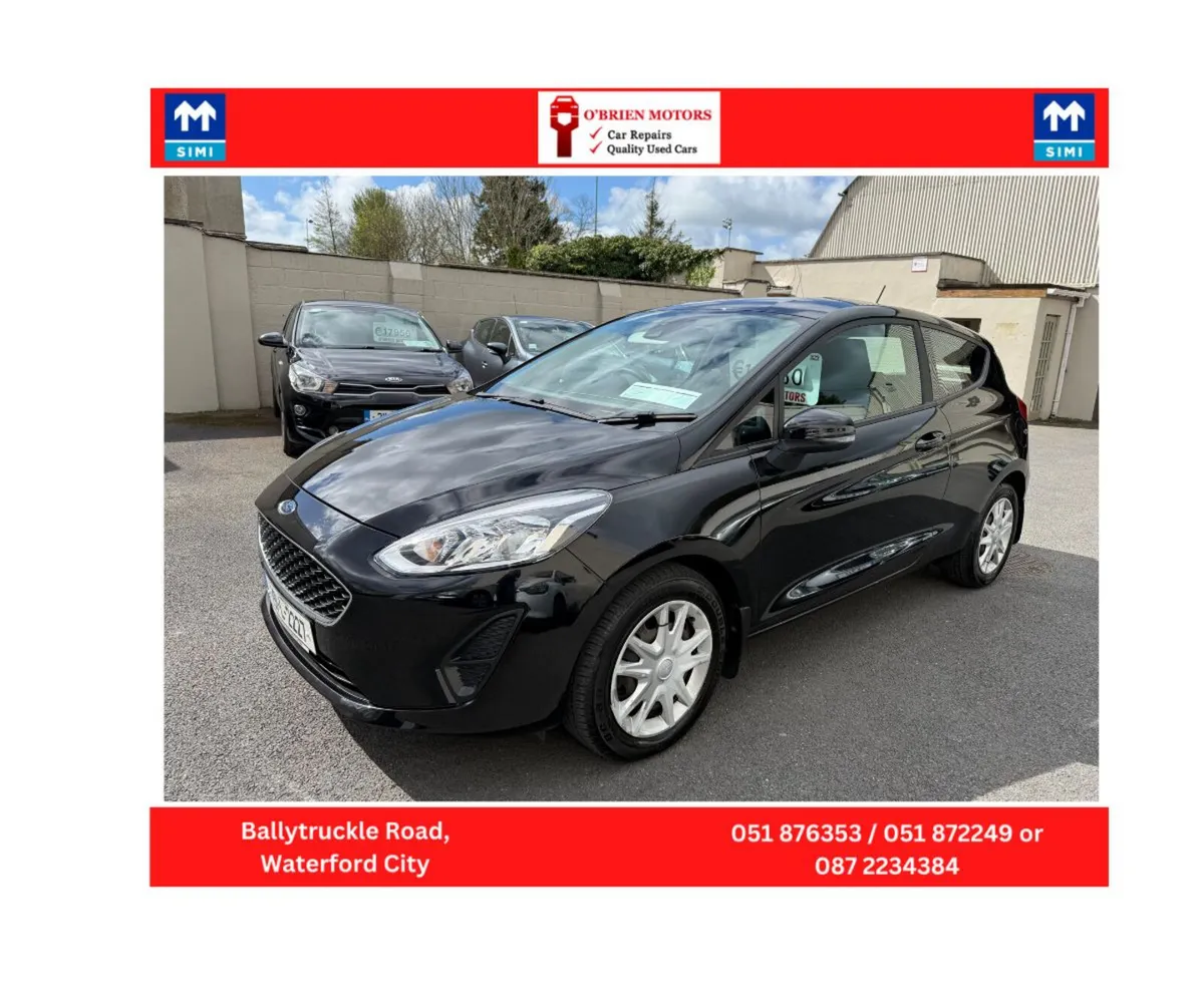 Ford Fiesta Hatchback, Petrol, 2019, Black
