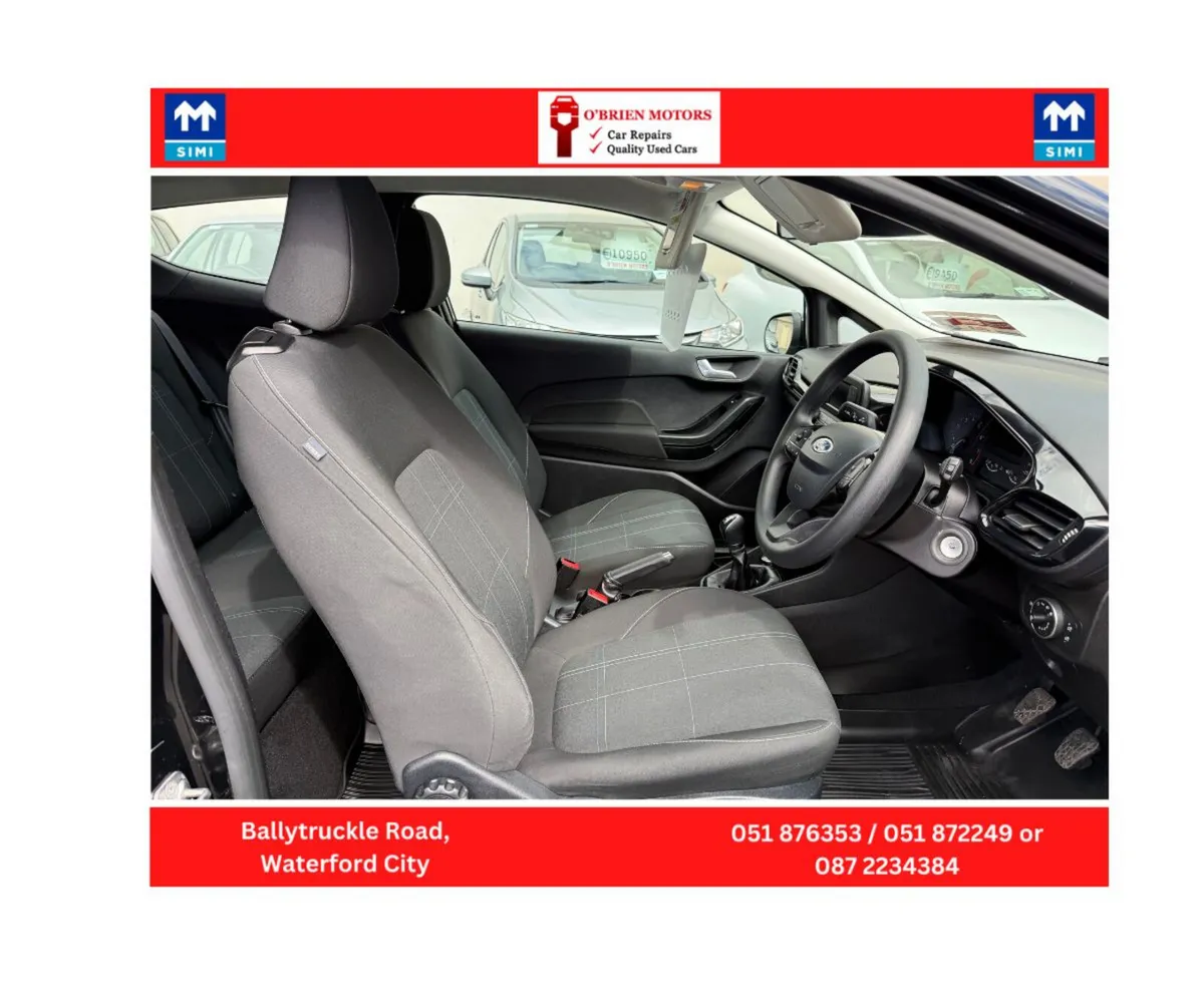 Ford Fiesta Hatchback, Petrol, 2019, Black