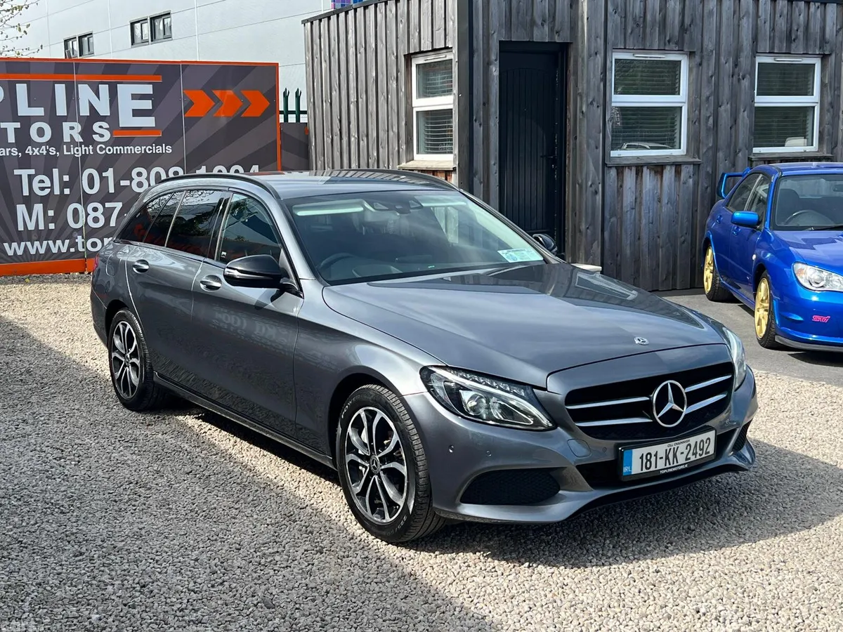 Mercedes-Benz C-Class Estate, Petrol Plug-in Hybrid, 2018, Grey