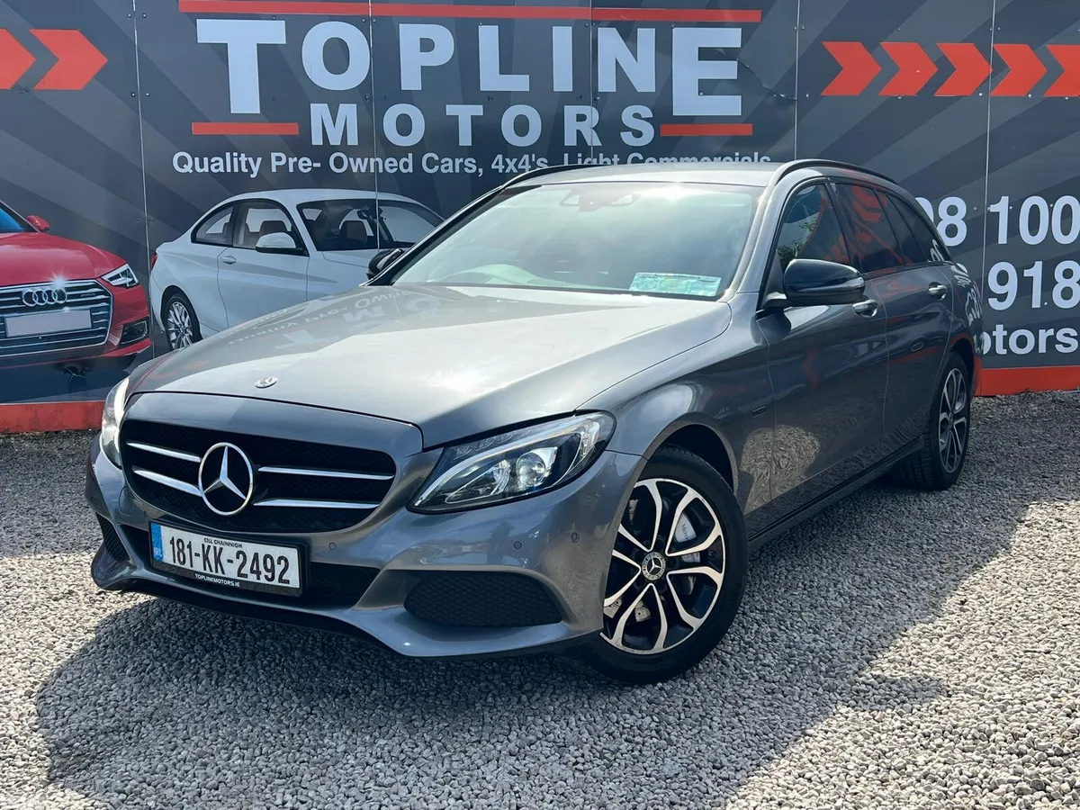 Mercedes-Benz C-Class Estate, Petrol Plug-in Hybrid, 2018, Grey