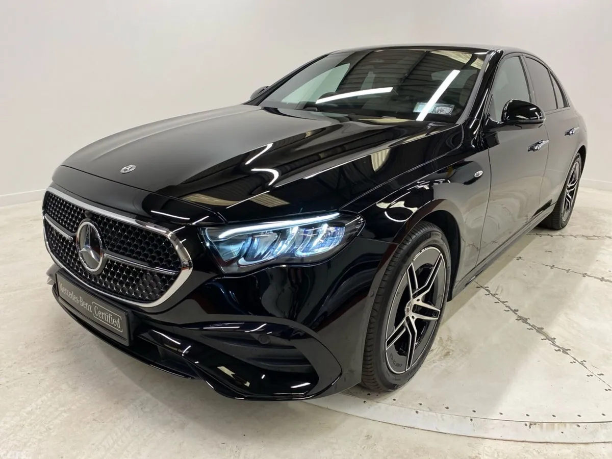 Mercedes-Benz E-Class Saloon, Petrol Plug-in Hybrid, 2026, Black
